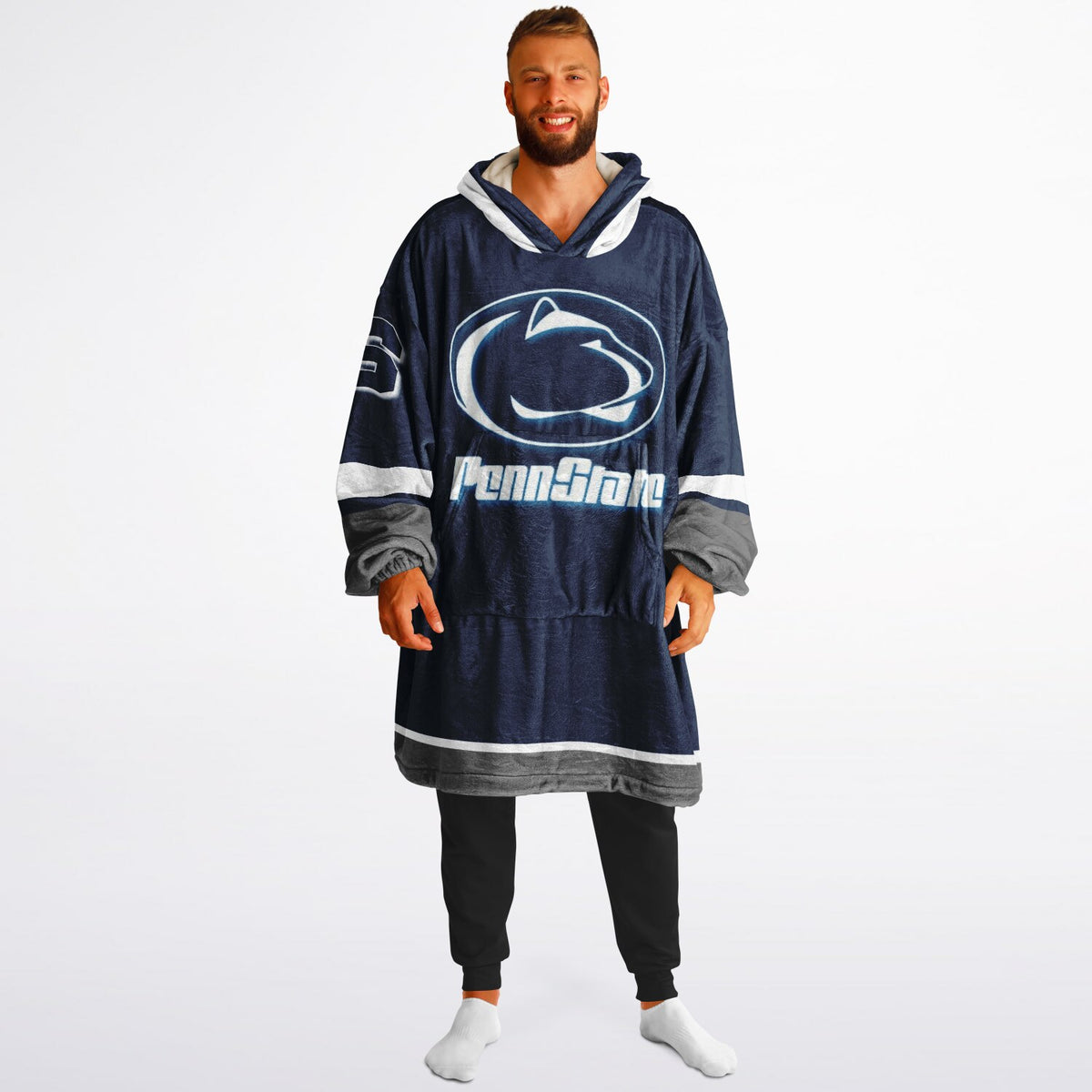 Penn State Nittany Lions Blue Adult Game Day Lounge Hoodie