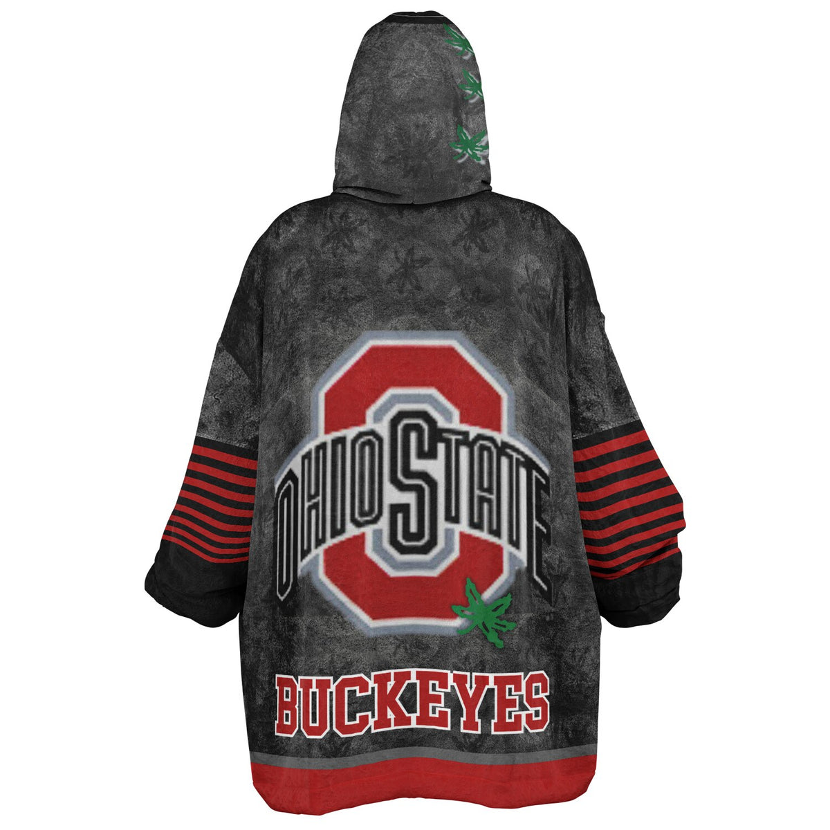 Ohio State Buckeyes Black Adult Game Day Lounge Hoodie