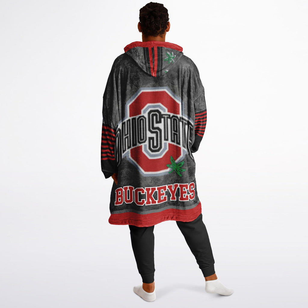 Ohio State Buckeyes Black Adult Game Day Lounge Hoodie