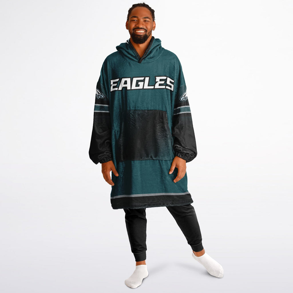 Eagles Victory Green Adult Game Day Lounge Hoodie