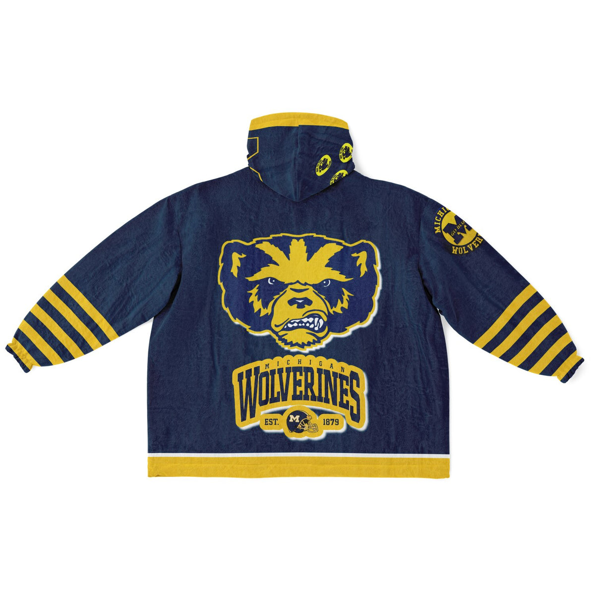 Michigan Wolverines Maize & Blue Adult Game Day Lounge Hoodie