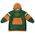 Youth FAMU Rattlers Green Oversize Game Day Lounge Hoodie
