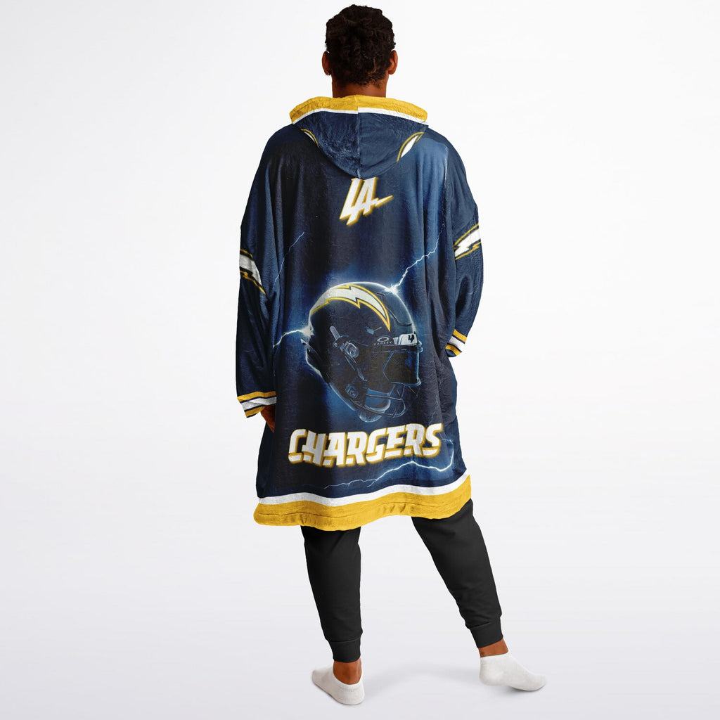LA Chargers Electric Blue Adult Game Day Lounge Hoodie
