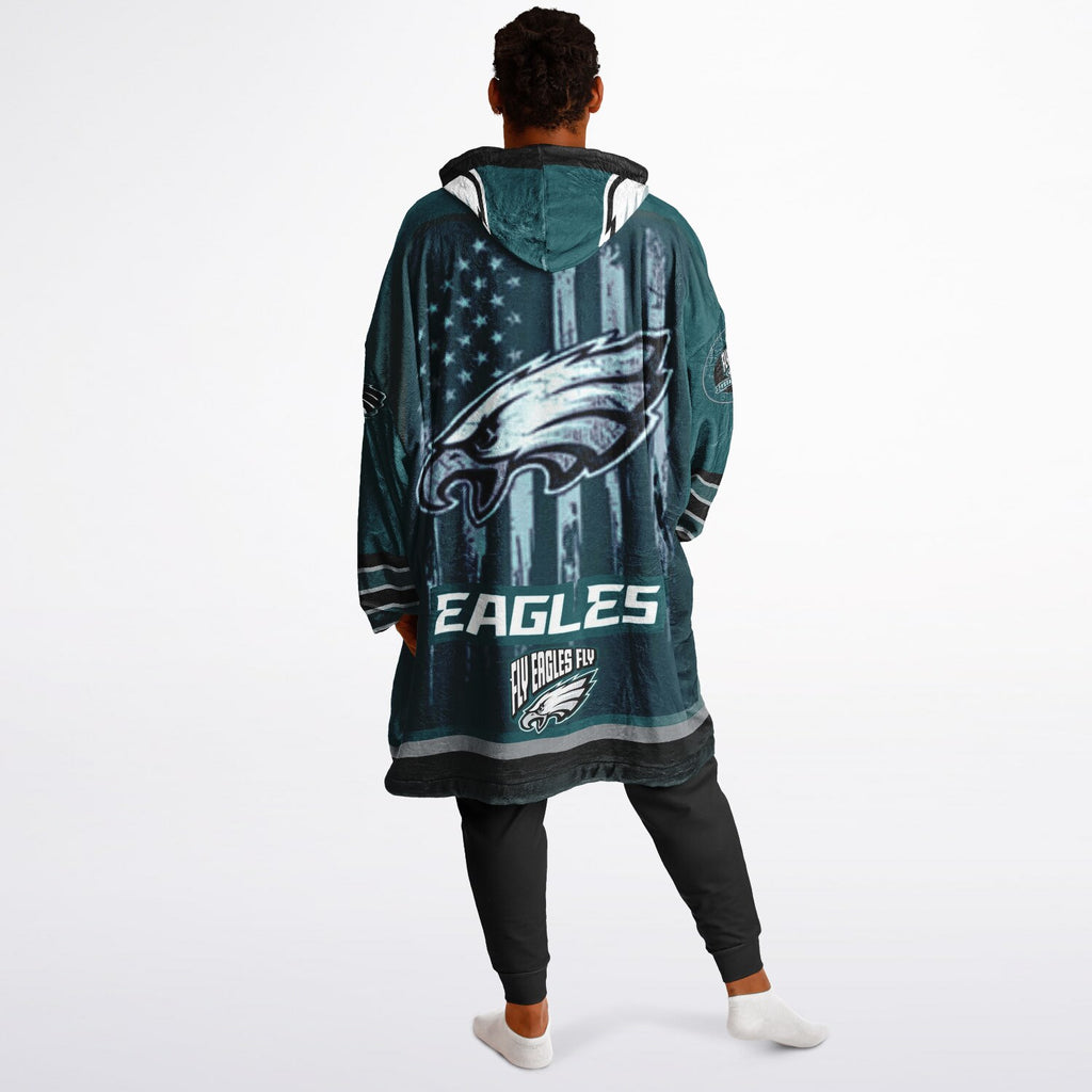 Eagles Victory Green Adult Game Day Lounge Hoodie