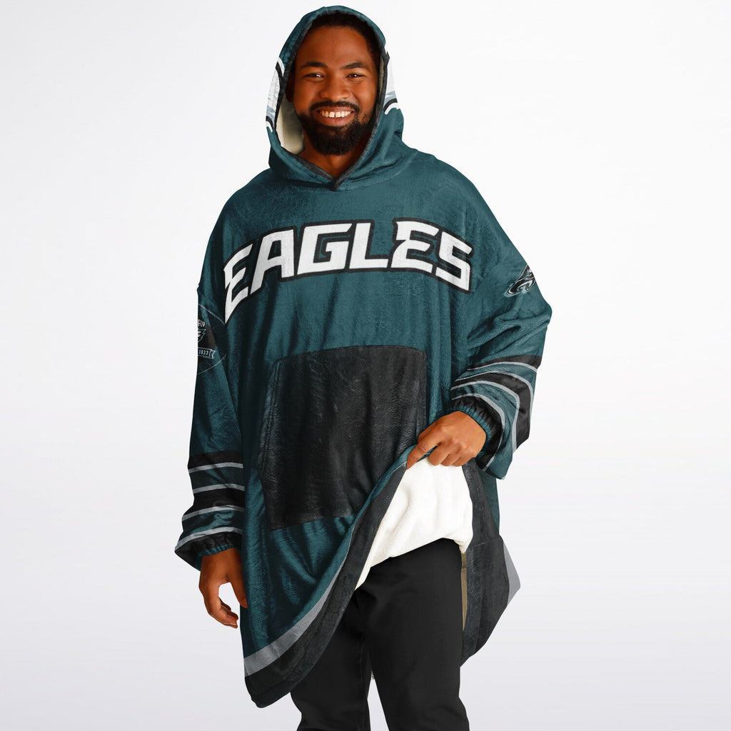 Eagles Victory Green Adult Game Day Lounge Hoodie