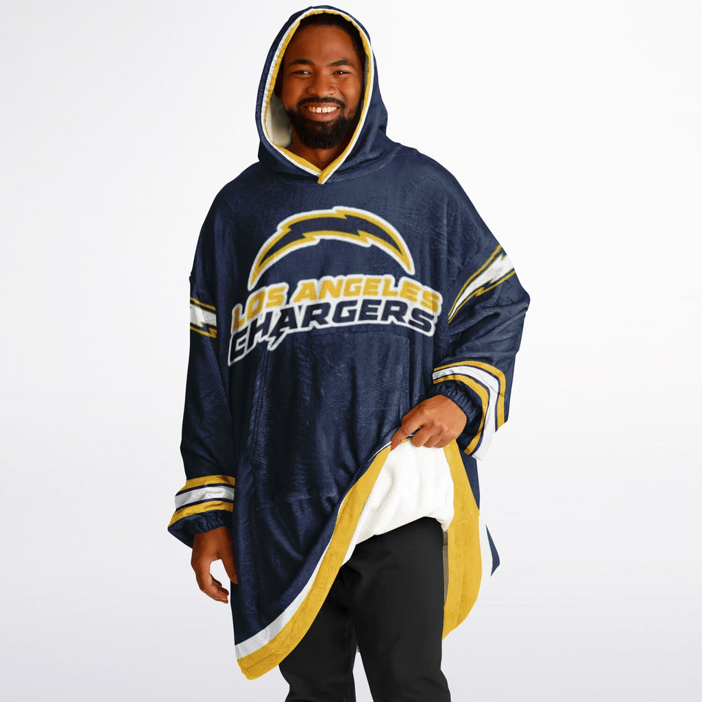 LA Chargers Electric Blue Adult Game Day Lounge Hoodie