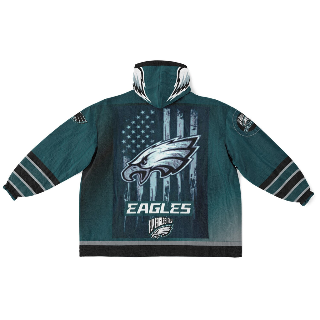 Eagles Victory Green Adult Game Day Lounge Hoodie
