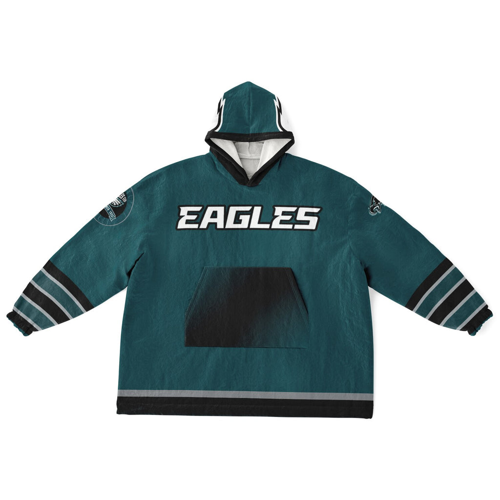 Eagles Victory Green Adult Game Day Lounge Hoodie