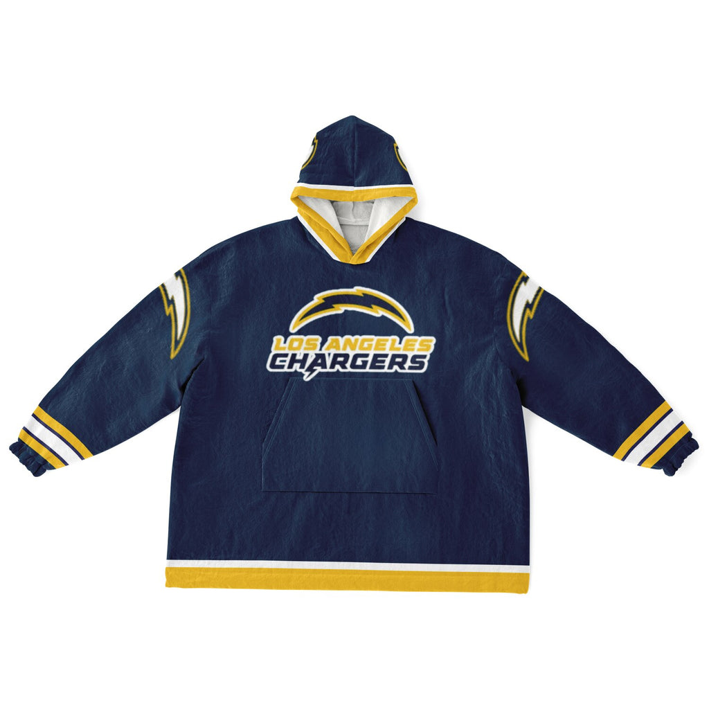 LA Chargers Electric Blue Adult Game Day Lounge Hoodie
