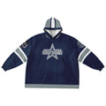 Cowboys Dark Blue Adult Game Day Lounge Hoodie