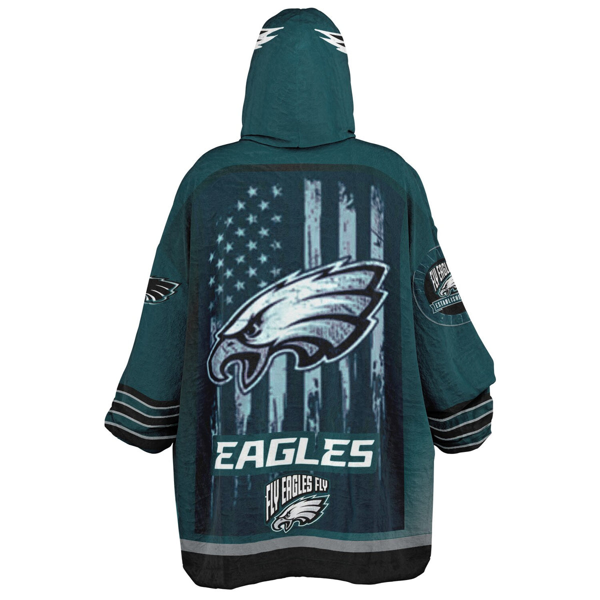 Eagles Victory Green Adult Game Day Lounge Hoodie