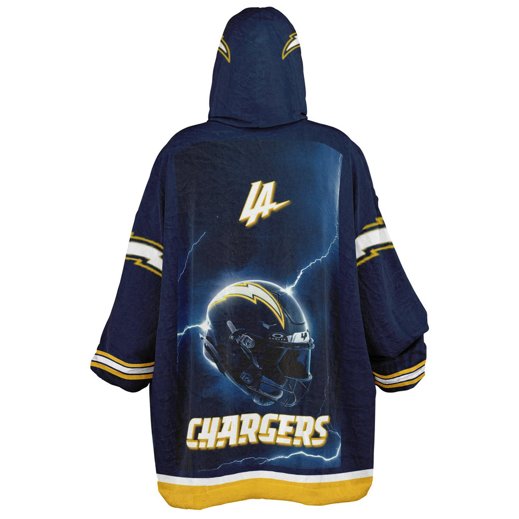 LA Chargers Electric Blue Adult Game Day Lounge Hoodie