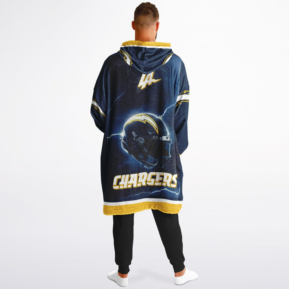 LA Chargers Electric Blue Adult Game Day Lounge Hoodie