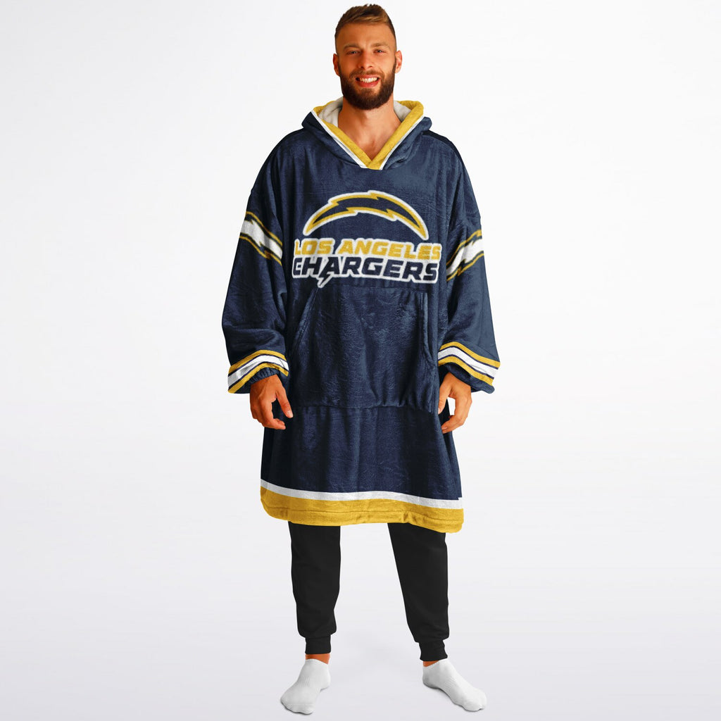 LA Chargers Electric Blue Adult Game Day Lounge Hoodie