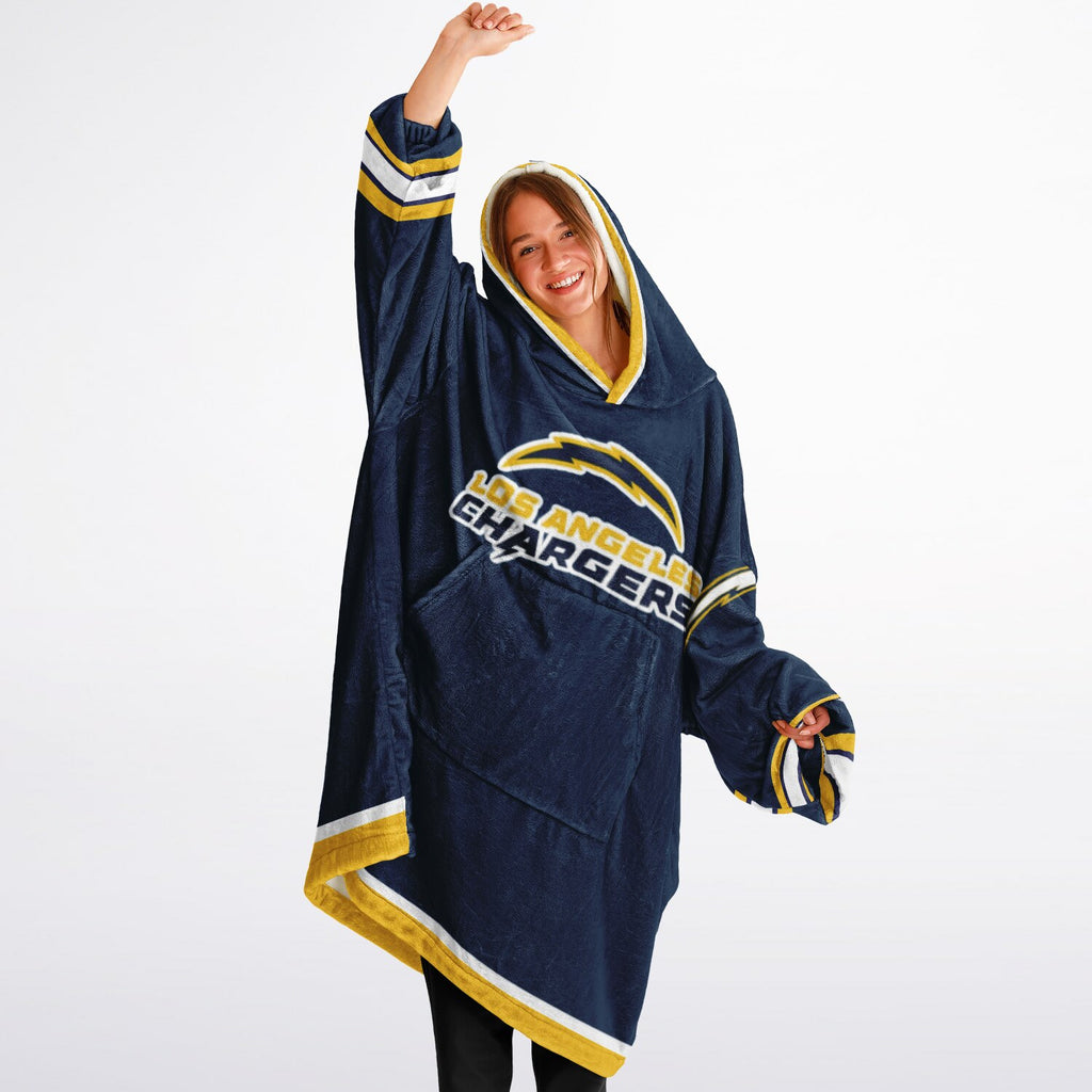 LA Chargers Electric Blue Adult Game Day Lounge Hoodie