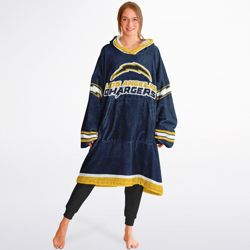 LA Chargers Electric Blue Adult Game Day Lounge Hoodie