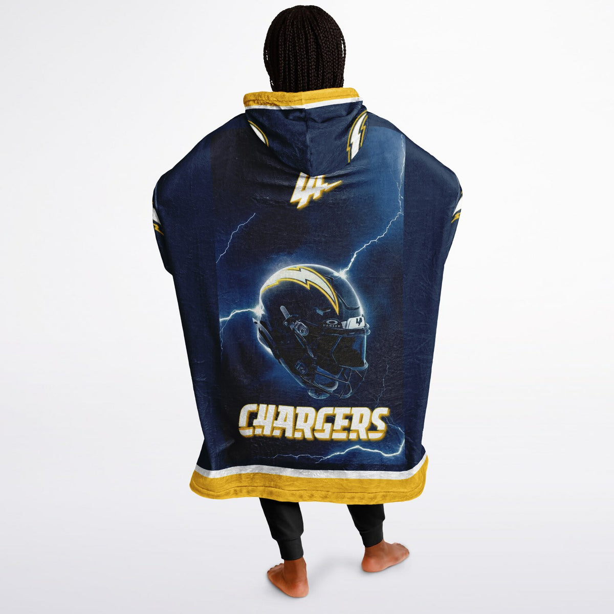 LA Chargers Electric Blue Adult Game Day Lounge Hoodie