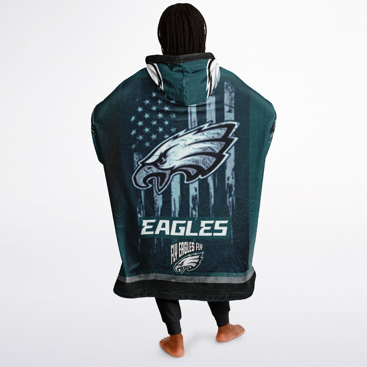 Eagles Victory Green Adult Game Day Lounge Hoodie