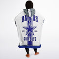 Cowboys White Adult Game Day Lounge Hoodie