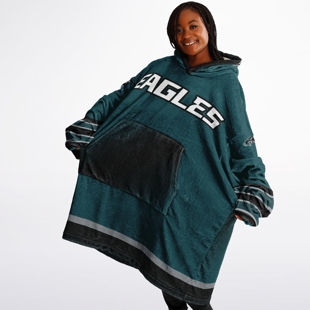Eagles Victory Green Adult Game Day Lounge Hoodie