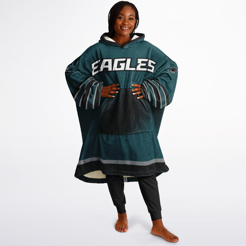 Eagles Victory Green Adult Game Day Lounge Hoodie